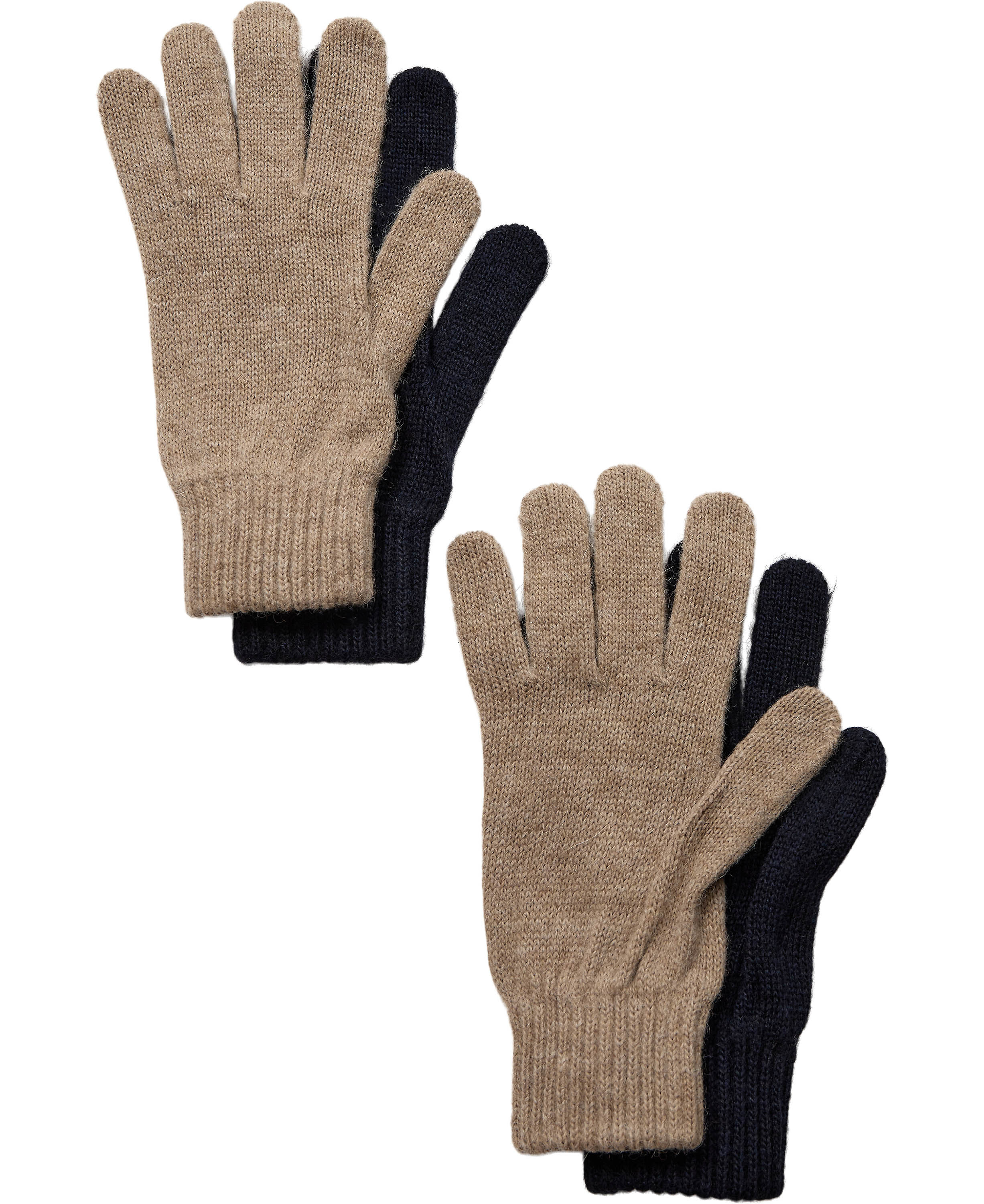 2 pack Knitted Gloves