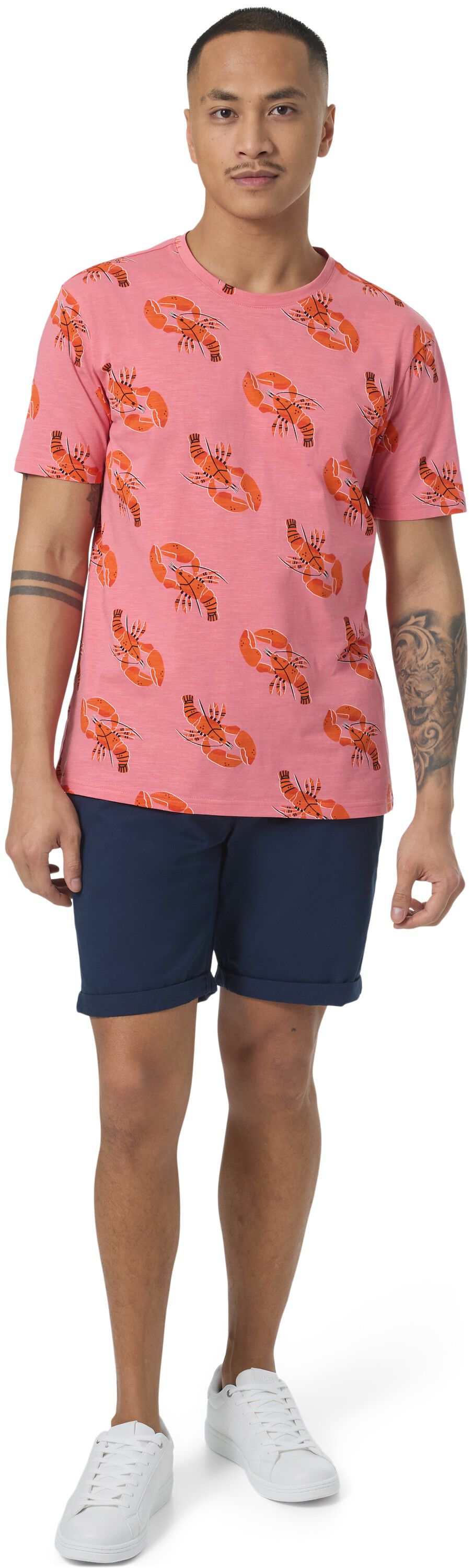 All Over Printed Slub T-shirt