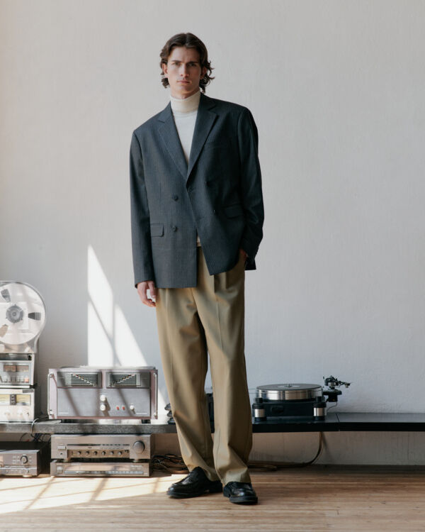 CFBRUCE pinstriped relaxed blazer