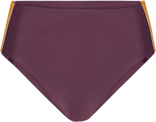 Ubud Colorblock high-waisted bikini bottom - Army/Sand