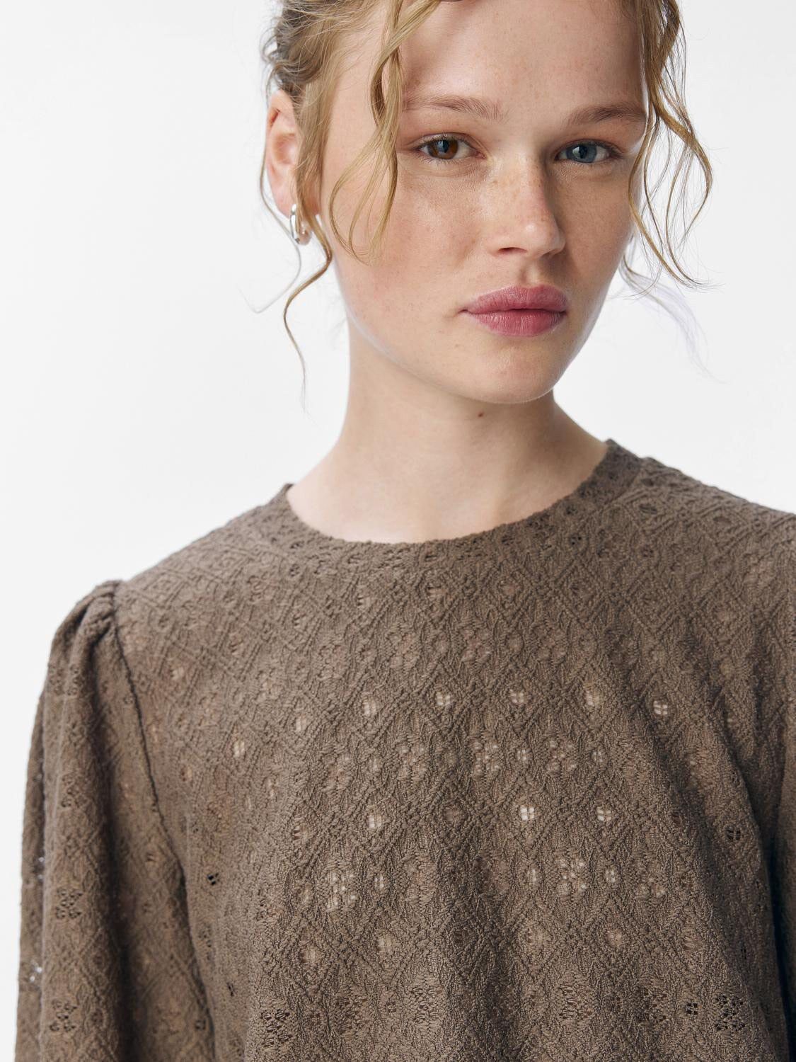 OBJLAILA L/S RE TOP NOOS