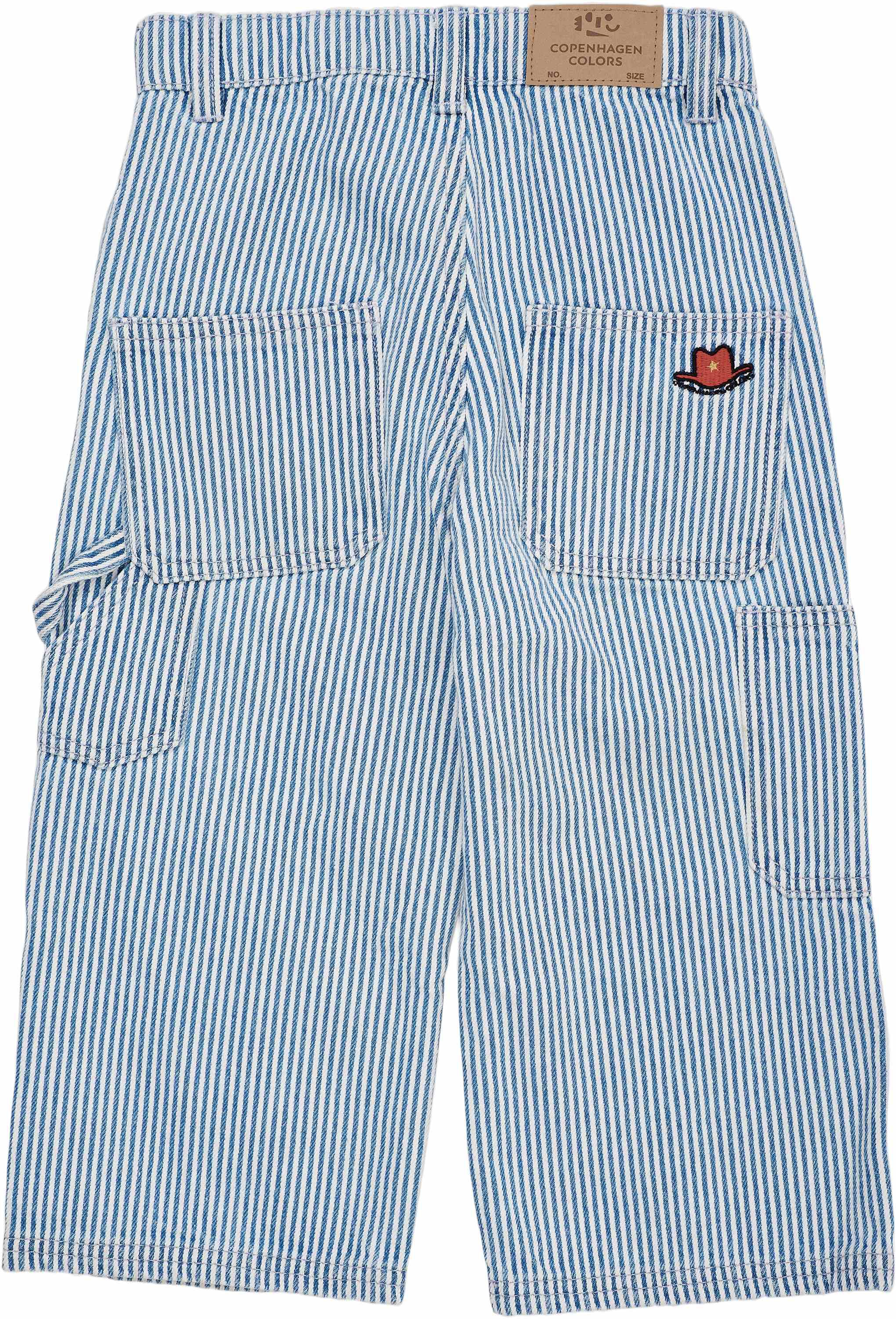 Y/D STRIPE TWILL CARGO PANTS W. ADJ. WAIST