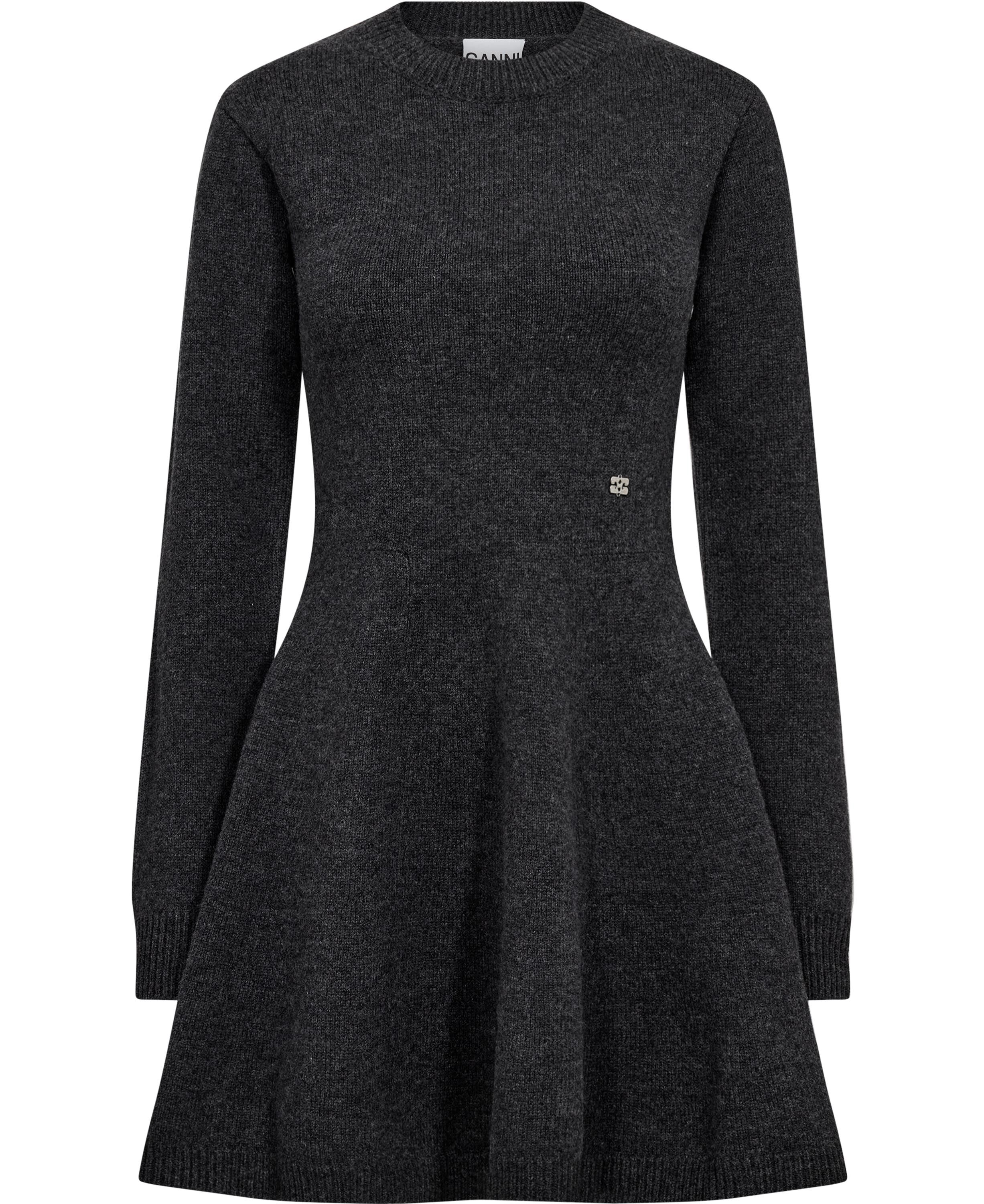 Compact Wool Short Dress