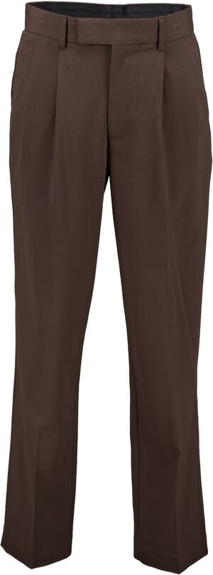 Relaxed pleated formal pants