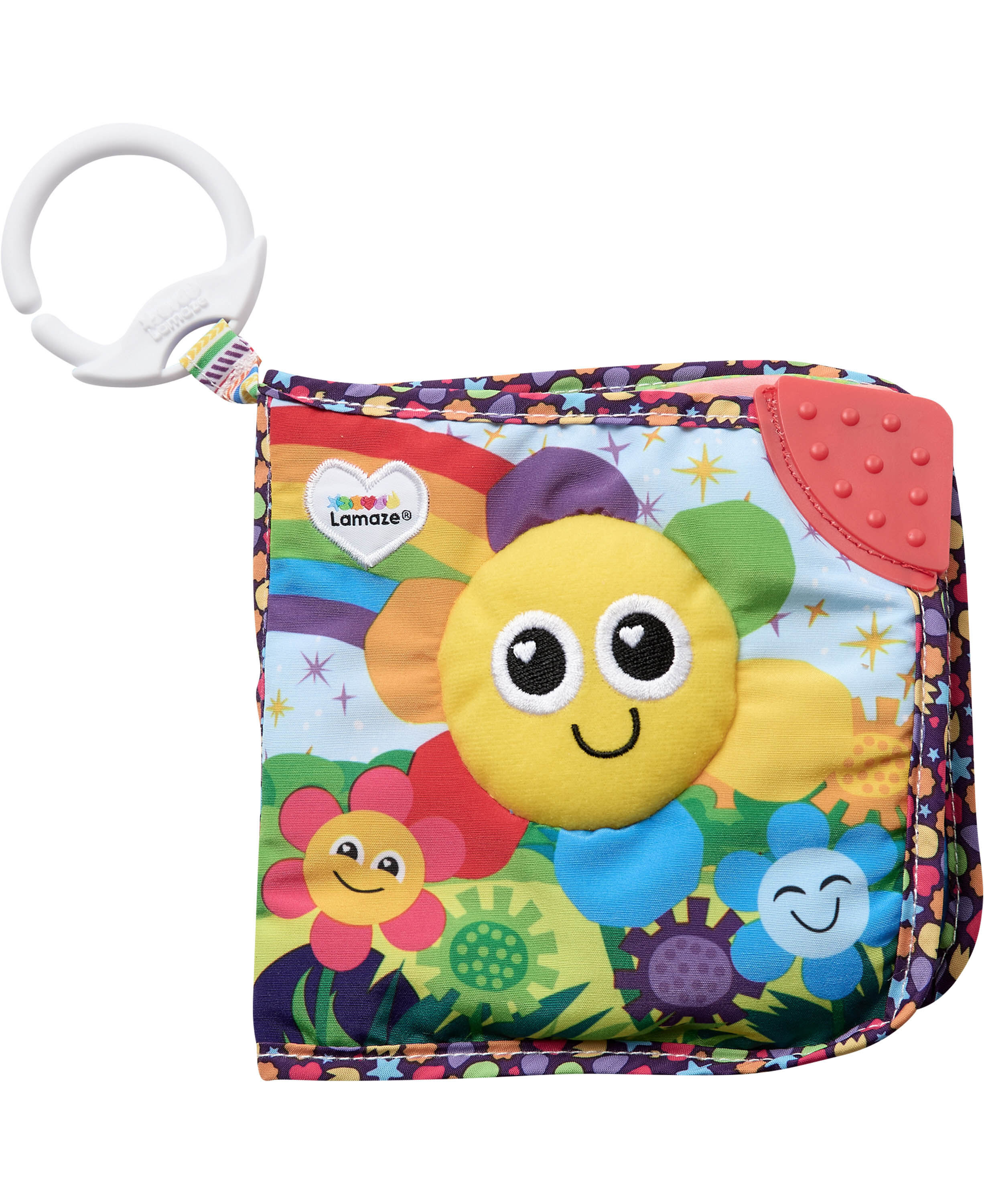 Lamaze stof bog m farver