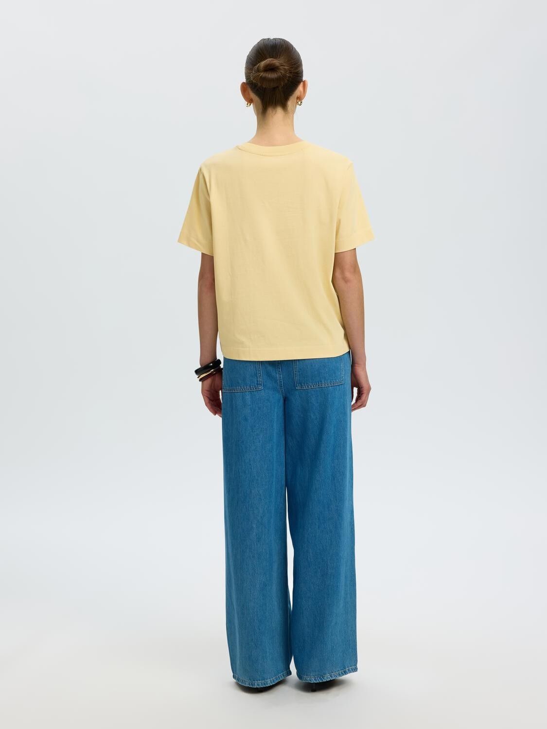 SLFESSENTIAL SS BOXY TEE NOOS