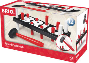 BRIO Hammerbræt Sort