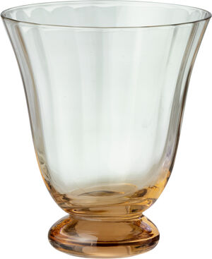 Water Glass Trellis Peach S/2pcs