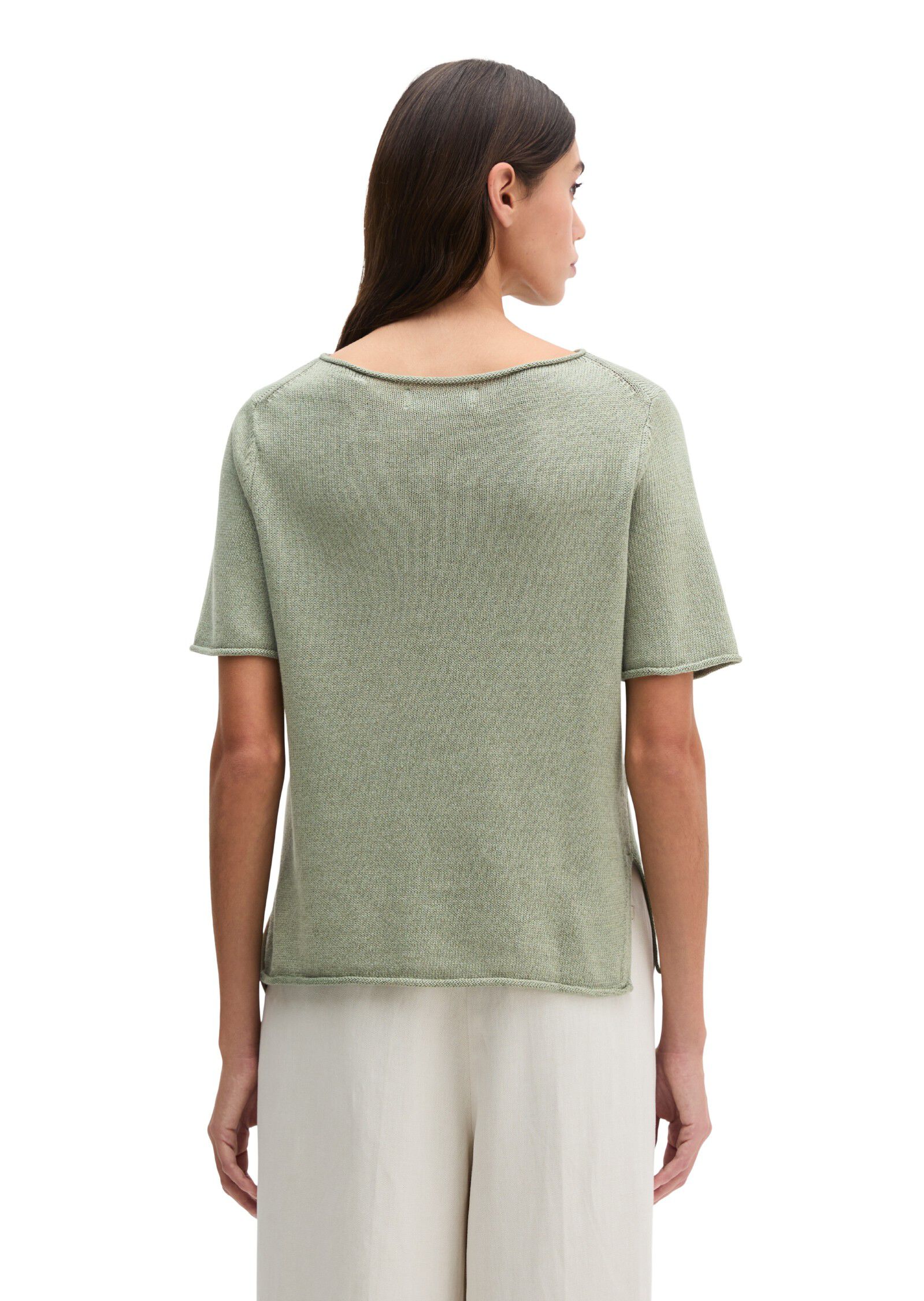 Pullover, shortsleeve, round-neck