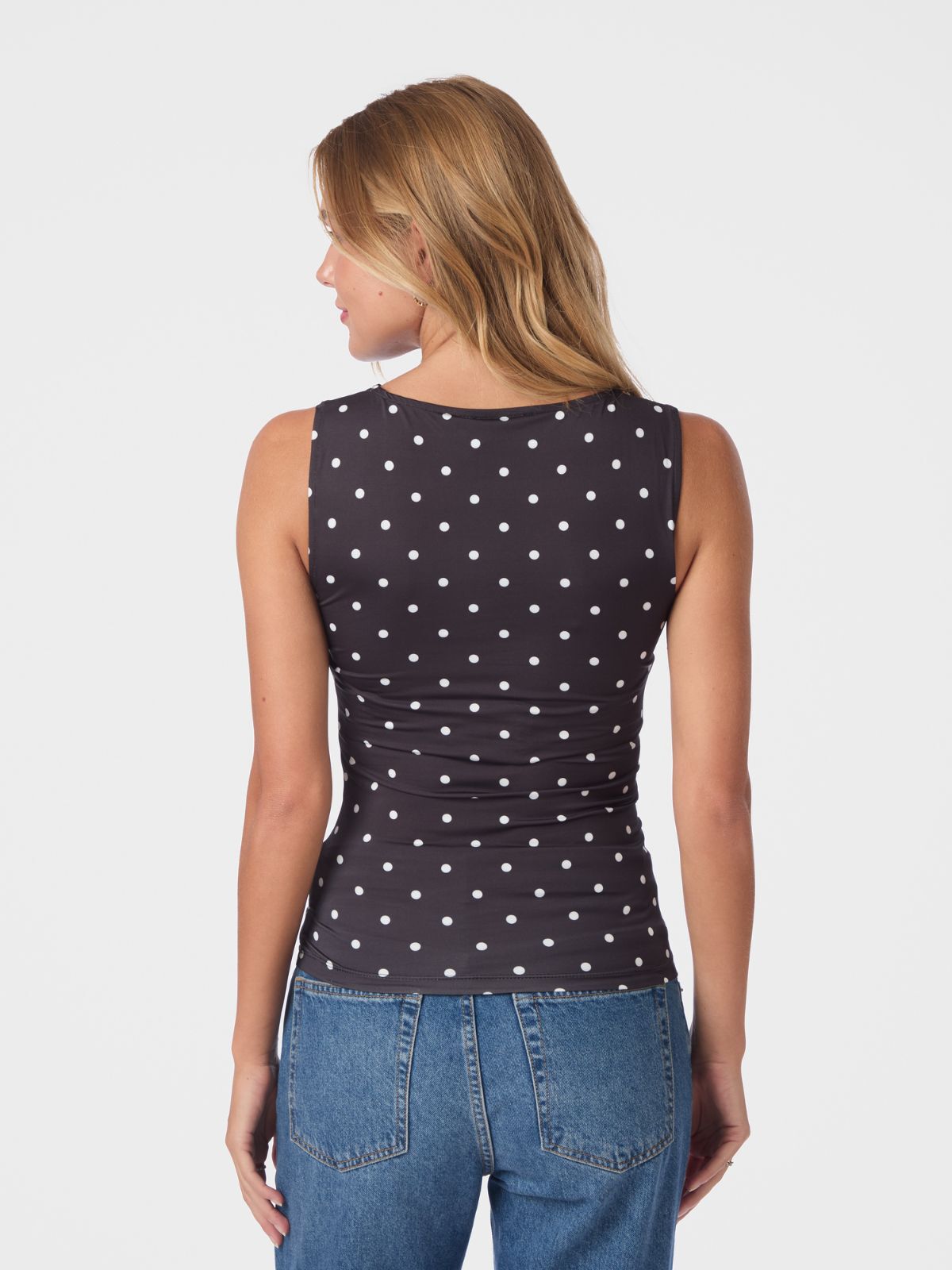 Ditty Jersey Dot Top