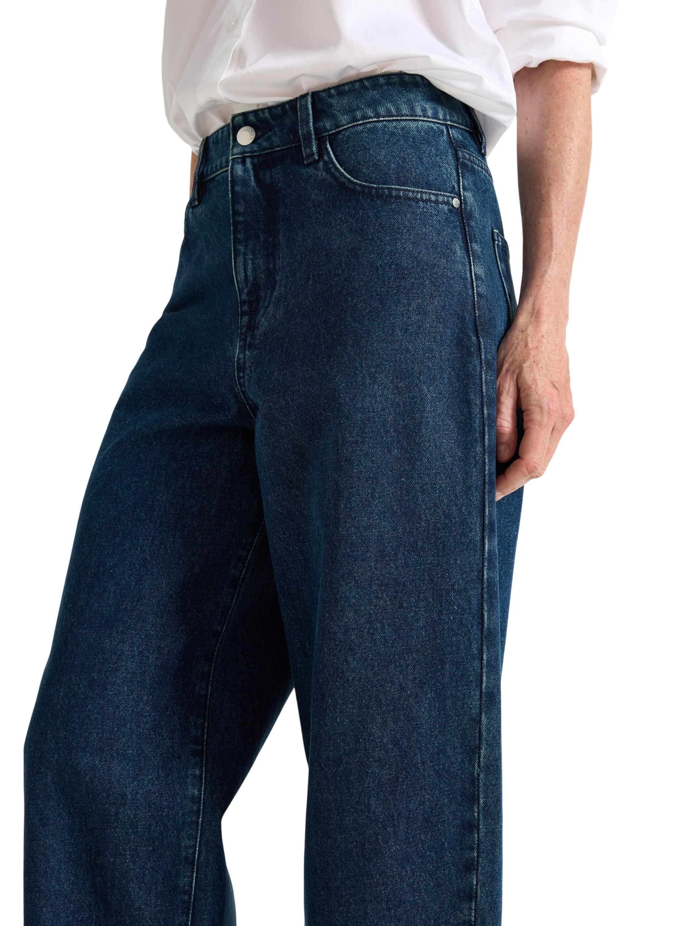 BARREL jeans med ankell&auml;ngd