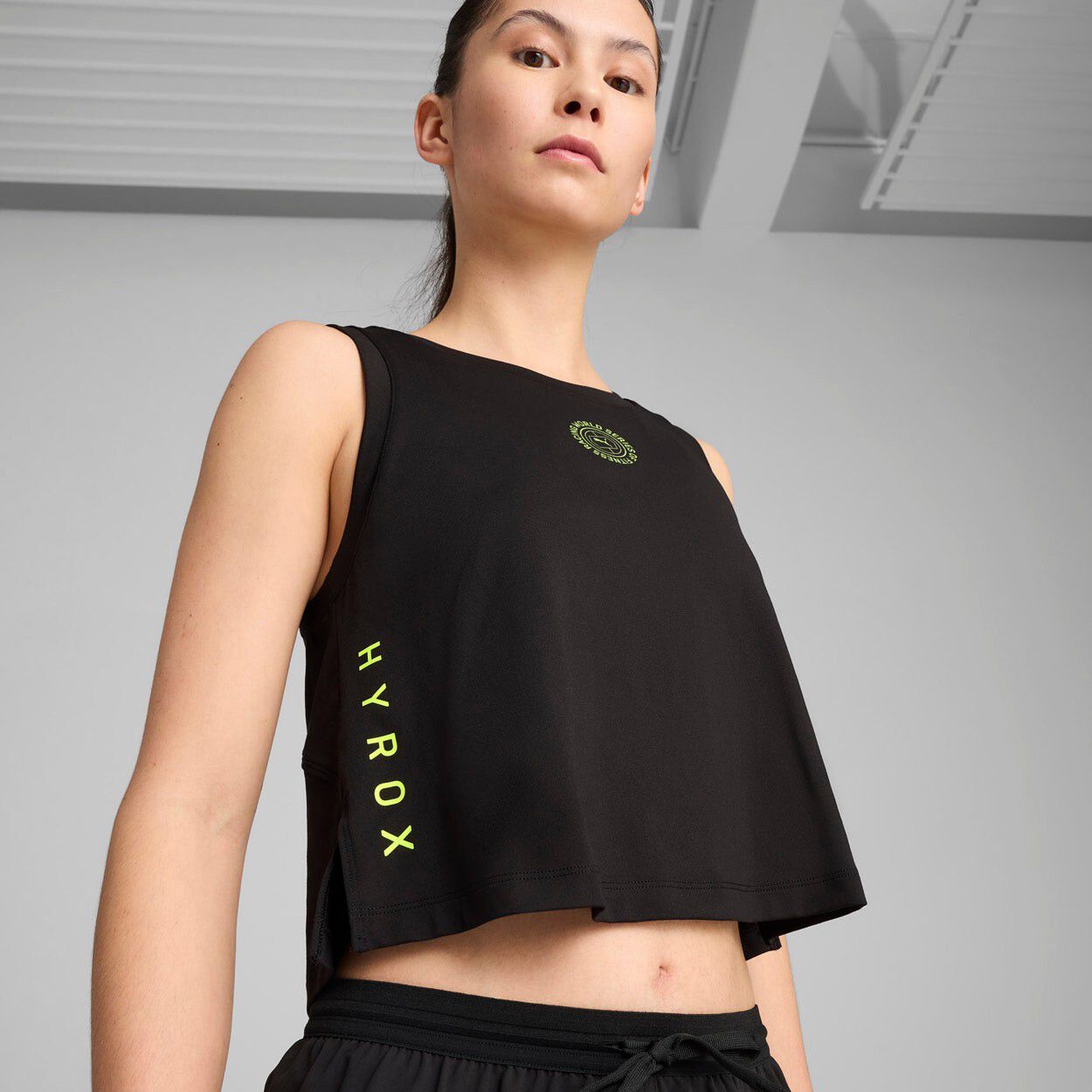 PUMA X HYROX CLOUDSPUN CROPTOP