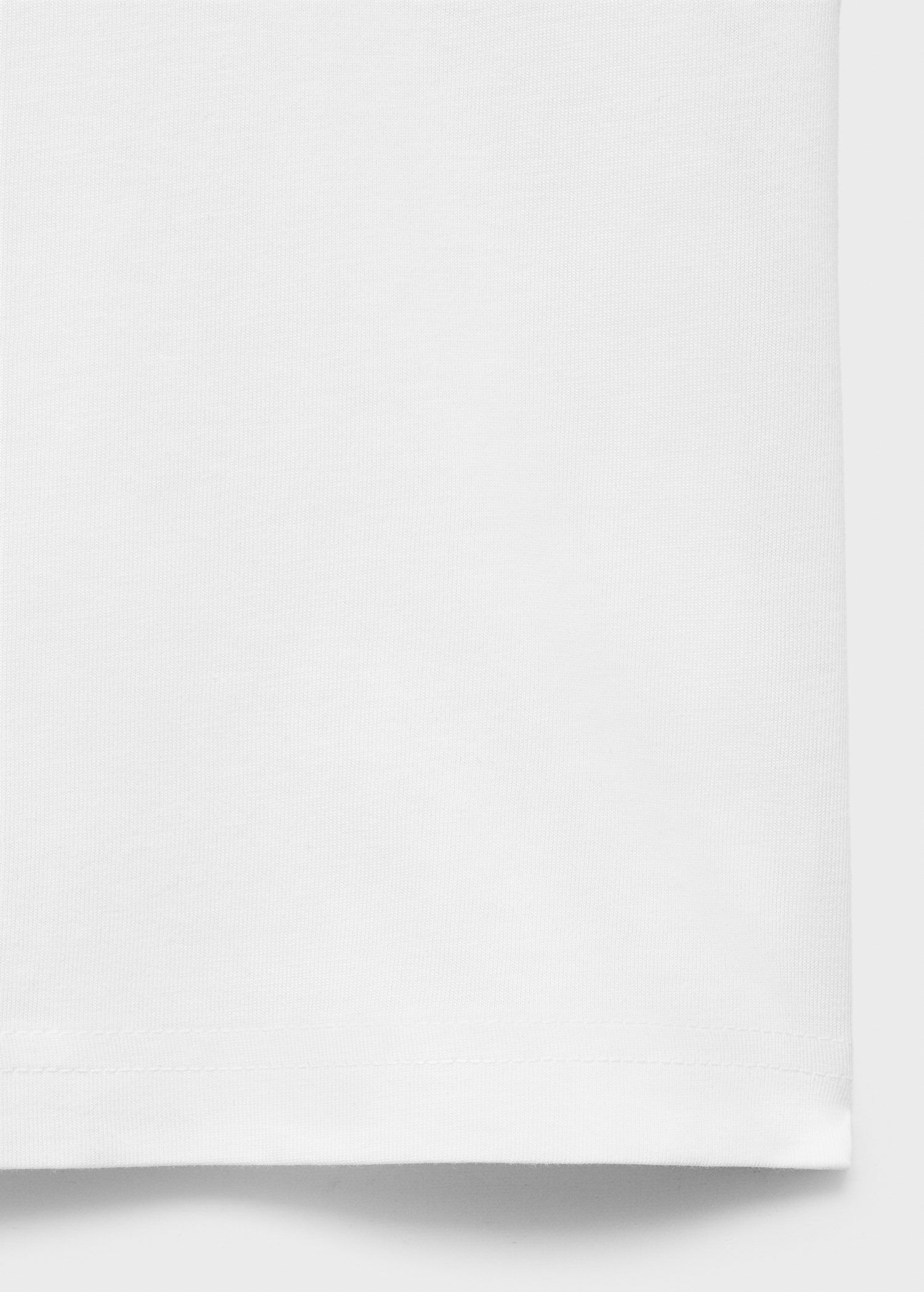 Cotton short-sleeved t-shirt