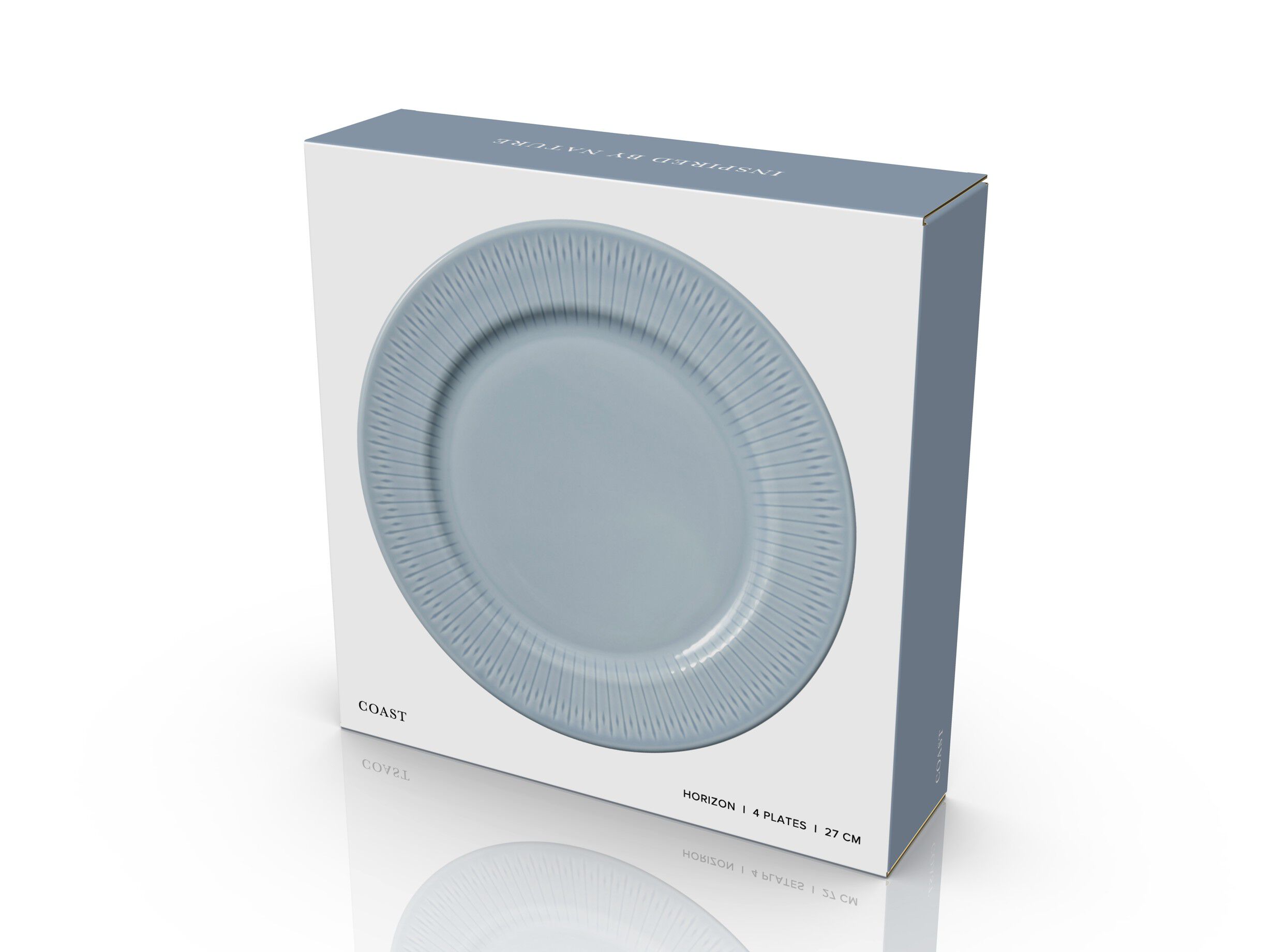 Horizon middagstallerken, 4 stk.