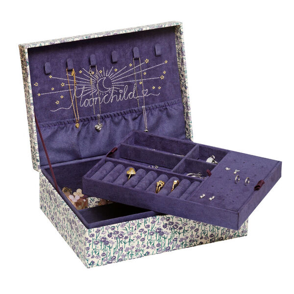 Margaret Jewelry Box Purple Heart