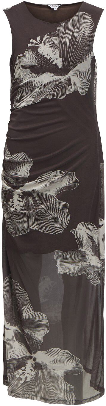 OBJSHIRA S/L RE MESH LONG DRESS E S