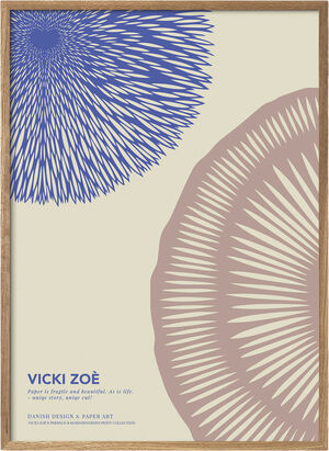 VICKI ZOÉ - Flower - The Uniqueness of you - Rose Blue
