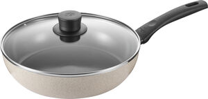 Ledro Sautepande Med låg 28 Beige Rund
