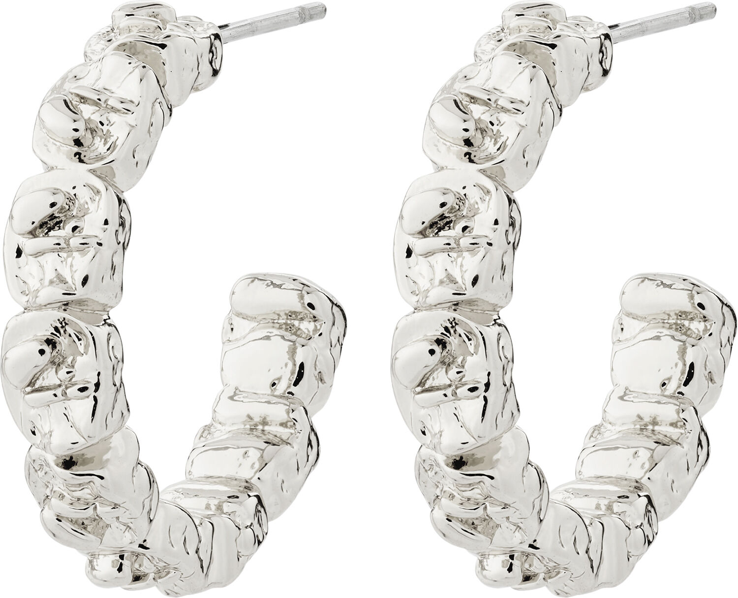 SCOTTIE recycled earrings silver-plated