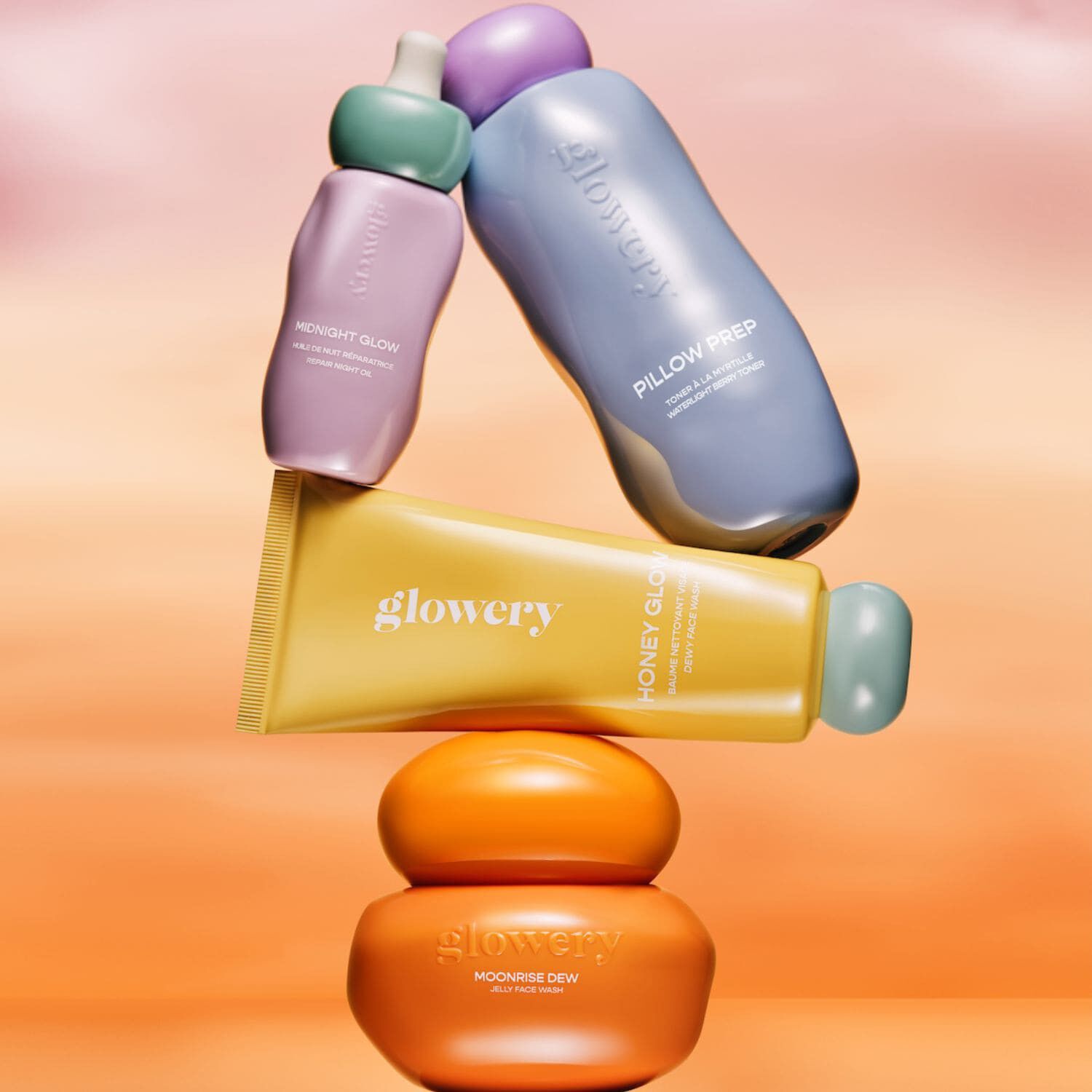 P.M. GLOW Pillow Prep-Rensende toner med bl&aring;b&aelig;r