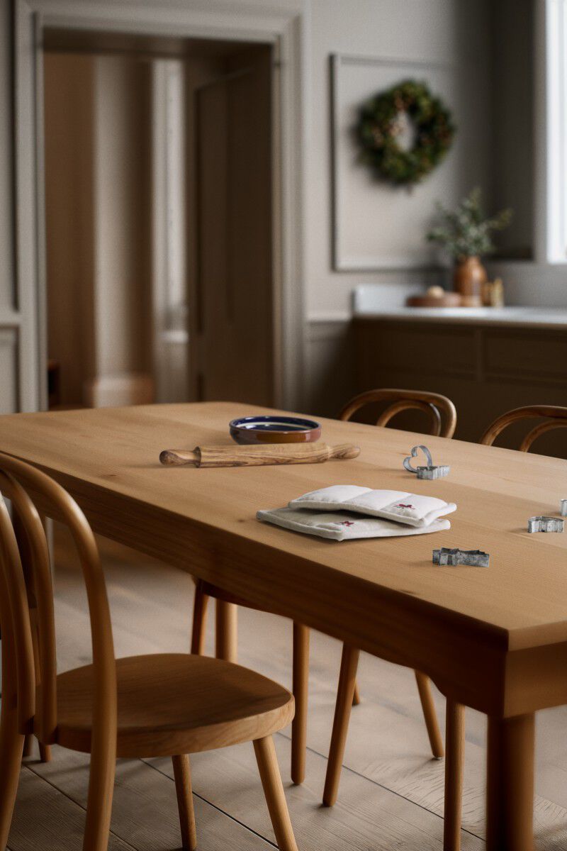 Christmas Fable Grydelapper 22x22 cm sand 1 stk.