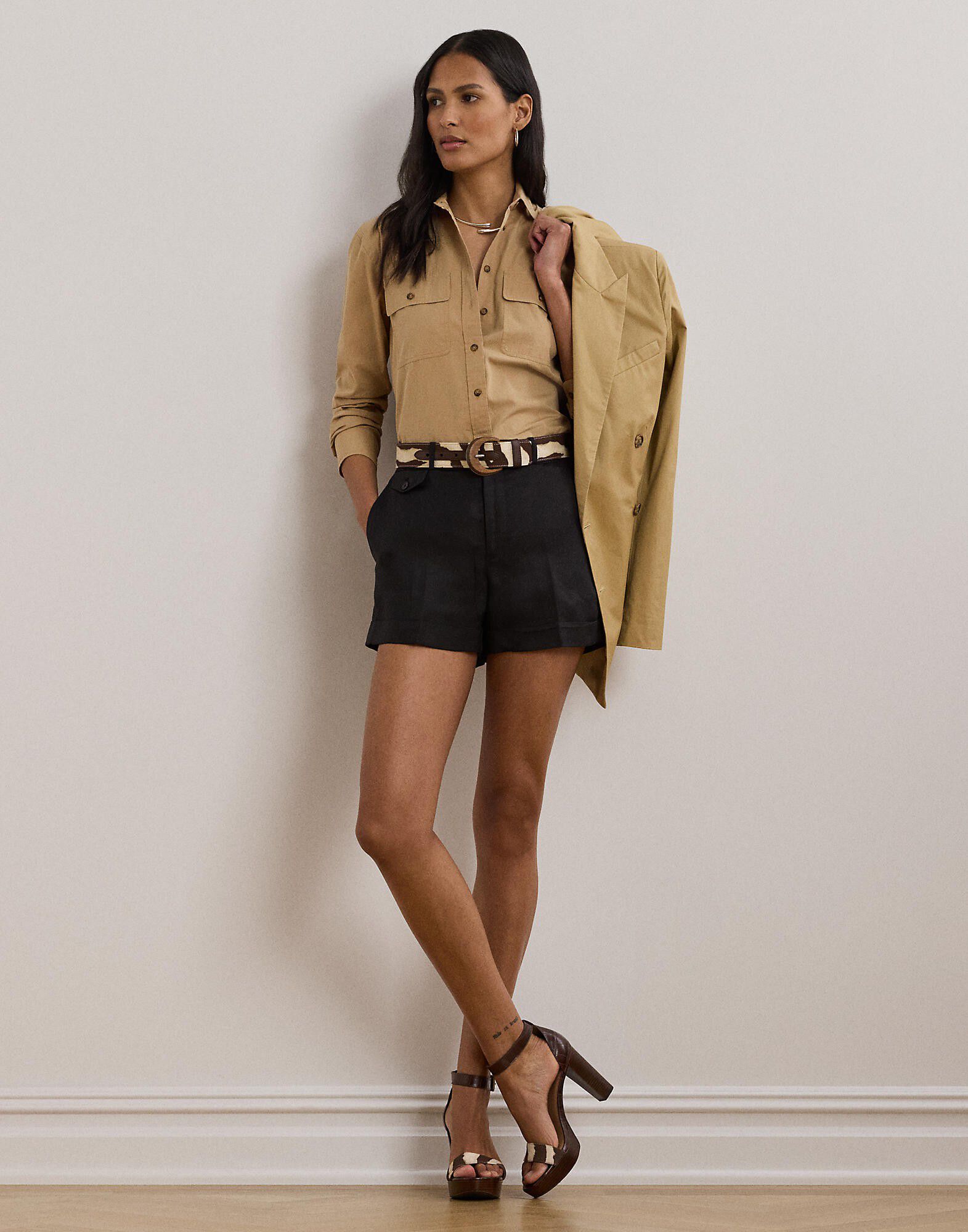 Relaxed Fit Featherweight Cotton Shirt