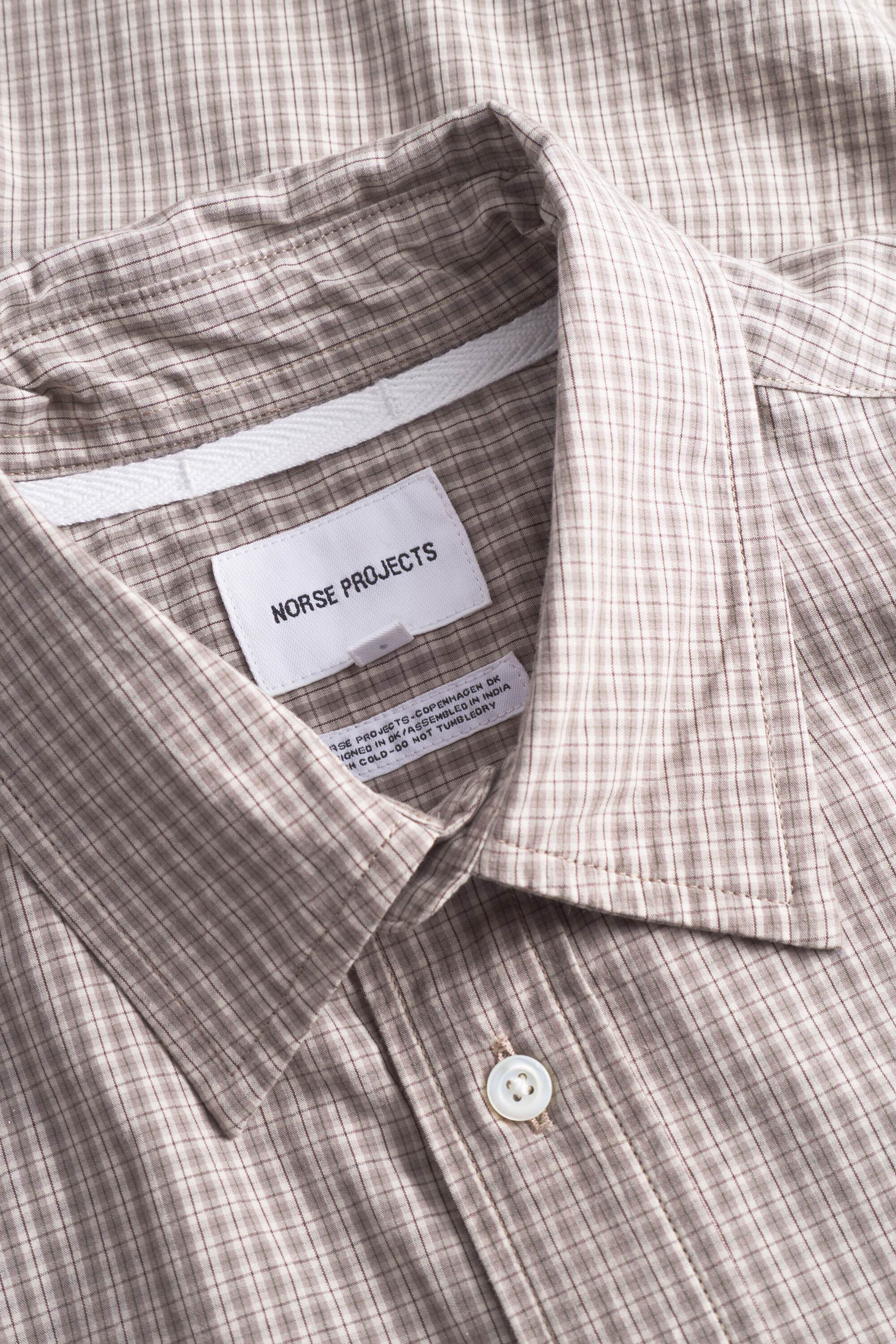 Algot Poplin Check Shirt