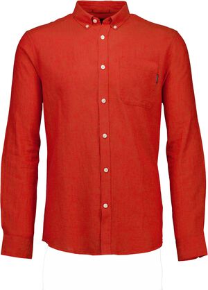 Cotton/linen shirt L/S