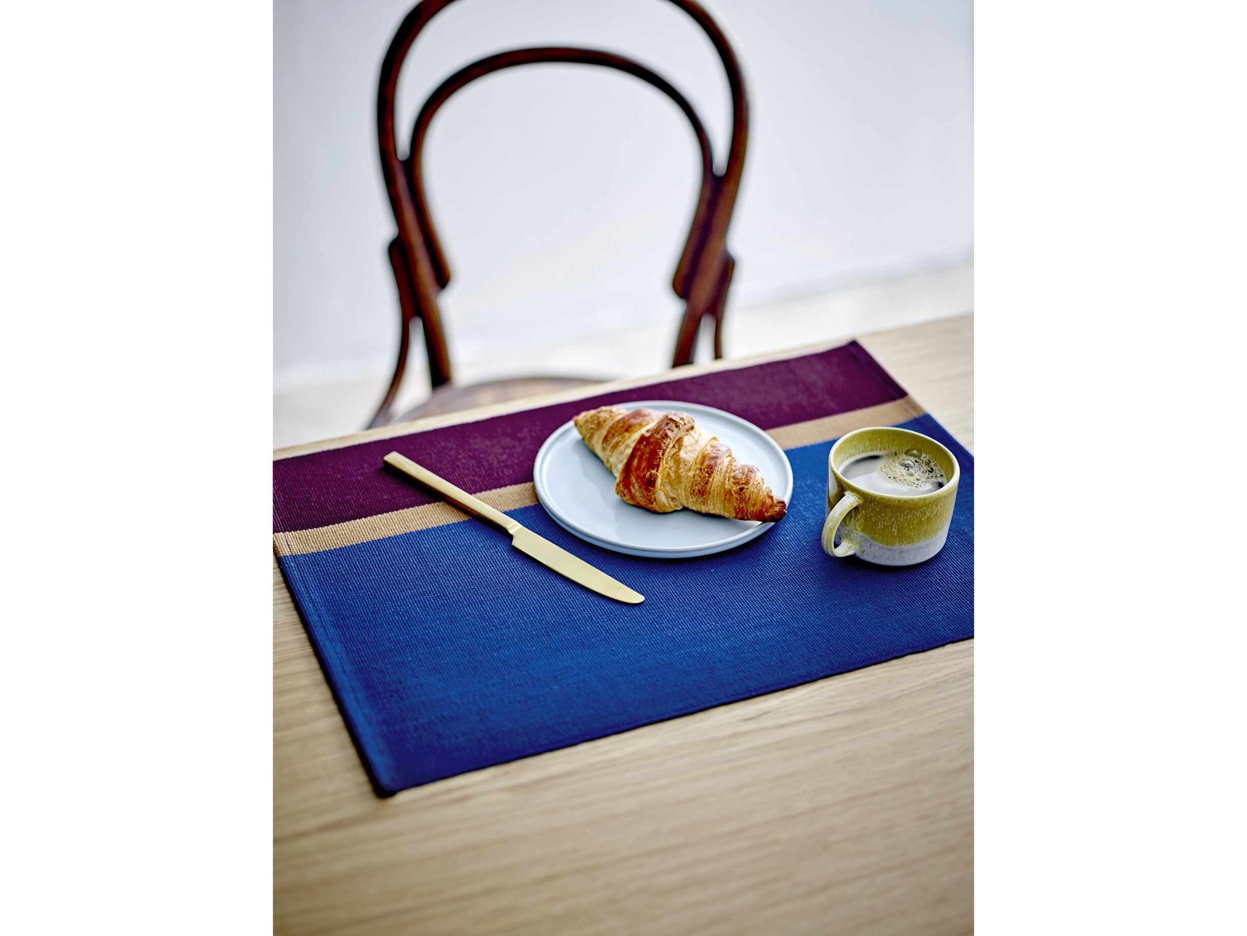 D&aelig;kkeserviet 33x48 Impression Royal Blue