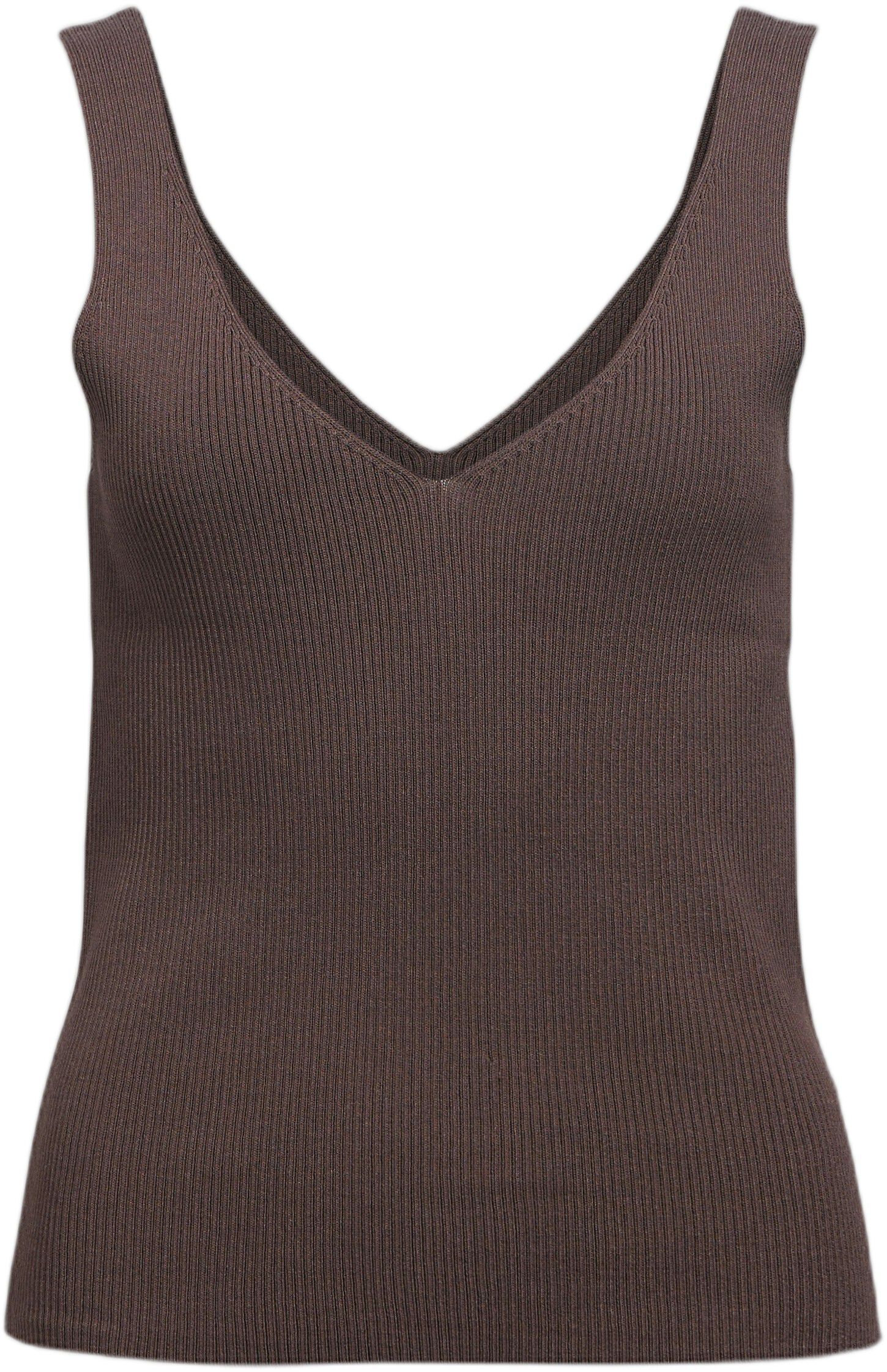 OBJKUNI THESS S/L SINGLET KNIT TOP