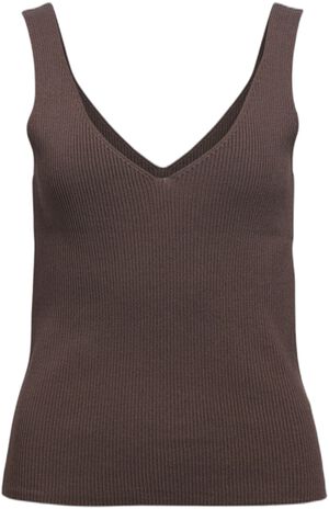OBJKUNI THESS S/L SINGLET KNIT TOP