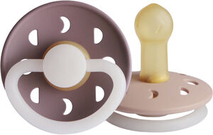 FRIGG Moon Phase runde natsutter i latex 2-pak str. 2 - Twilight Mauve