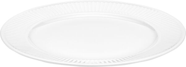 Plissé tallerken 28 cm.