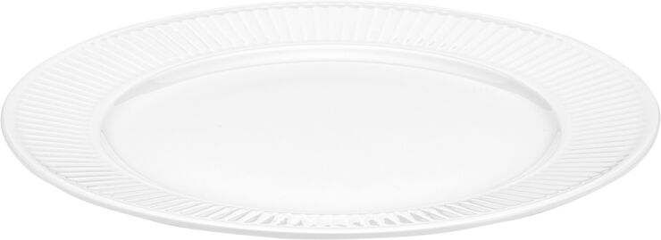 Plissé tallerken 28 cm.