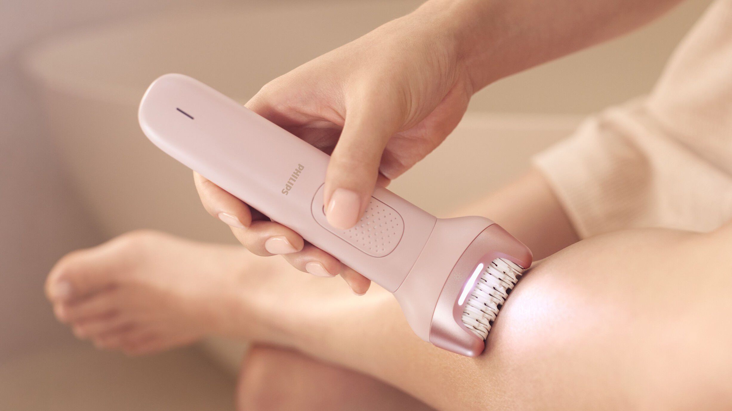Epilator Series 9000 Ledningsfri epilator, v&aring;d og t&oslash;r