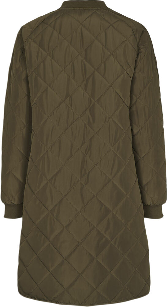 Rubina Quilted lang overgangsjakke