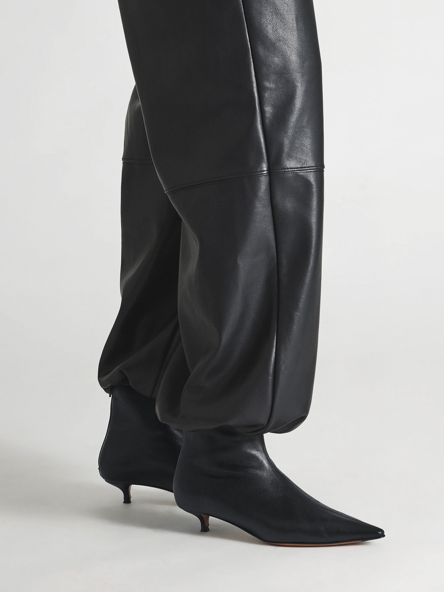Melfi Black Shiny Nappa