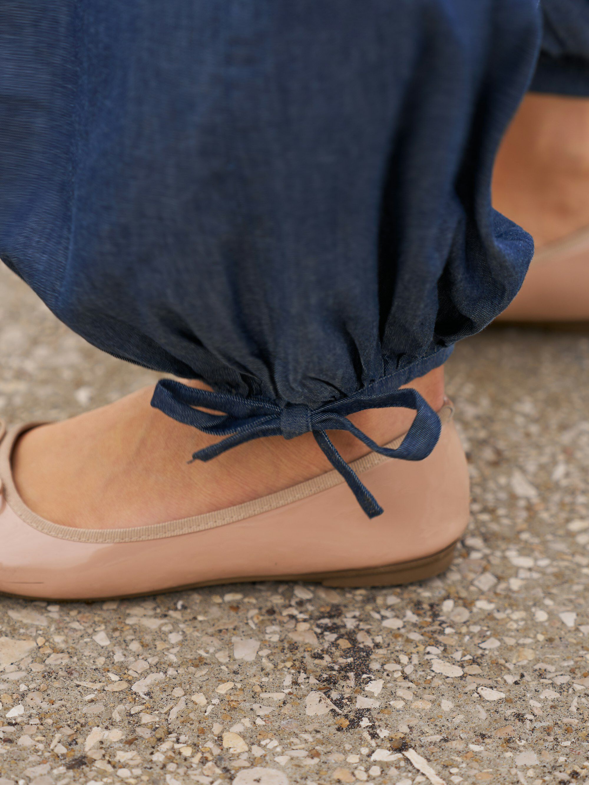 Roxane Balloon Denim Pants