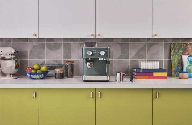 KITCHENAID halvautomatisk espressomaskine-5KES6551EJP