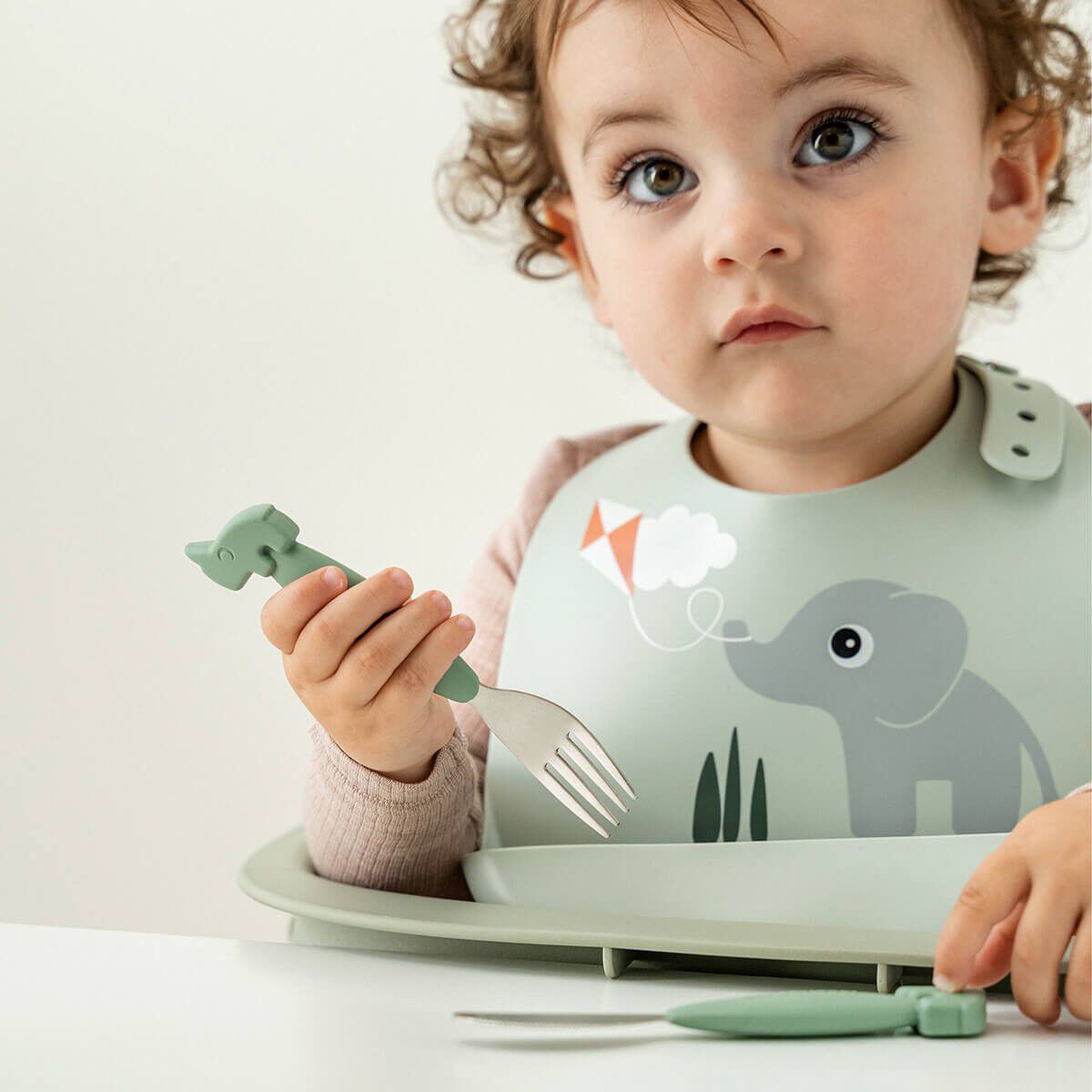 Silikone hagesm&aelig;k Playground Gr&oslash;n