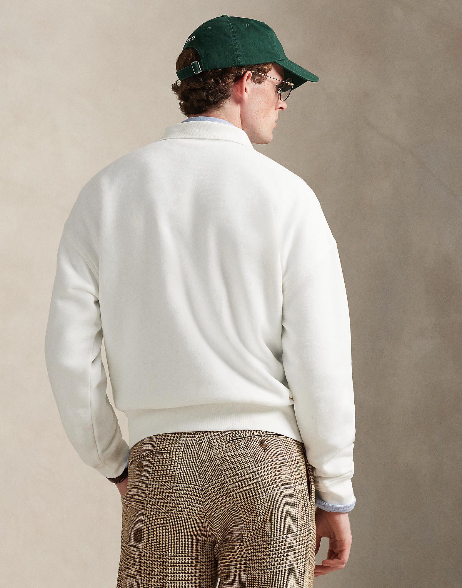 Relaxed Fit Fleece Graphic Sweatshirt