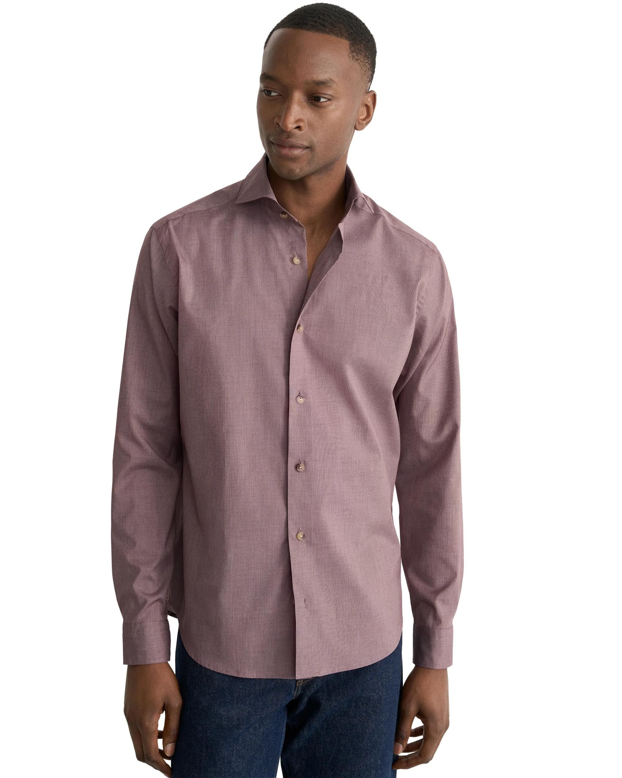 Solid Lighweight Poplin Shirt