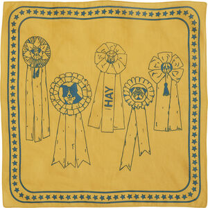 HAY Dogs Scarf-55 x 55-Ochre