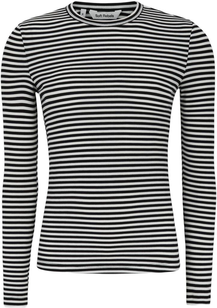 SRFenja Stripe O-neck Top