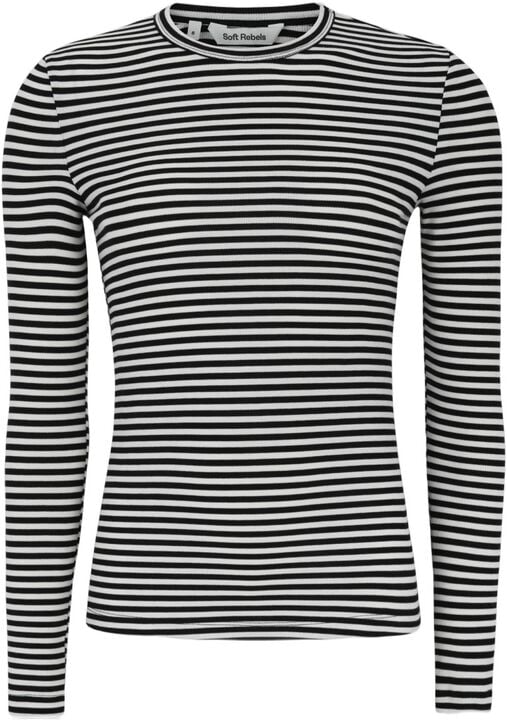 SRFenja Stripe O-neck Top