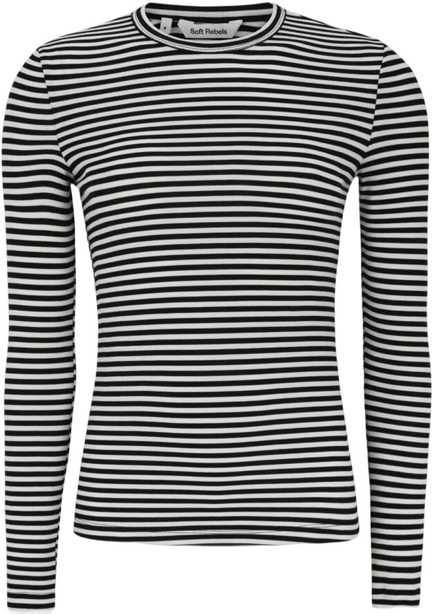 SRFenja Stripe O-neck Top