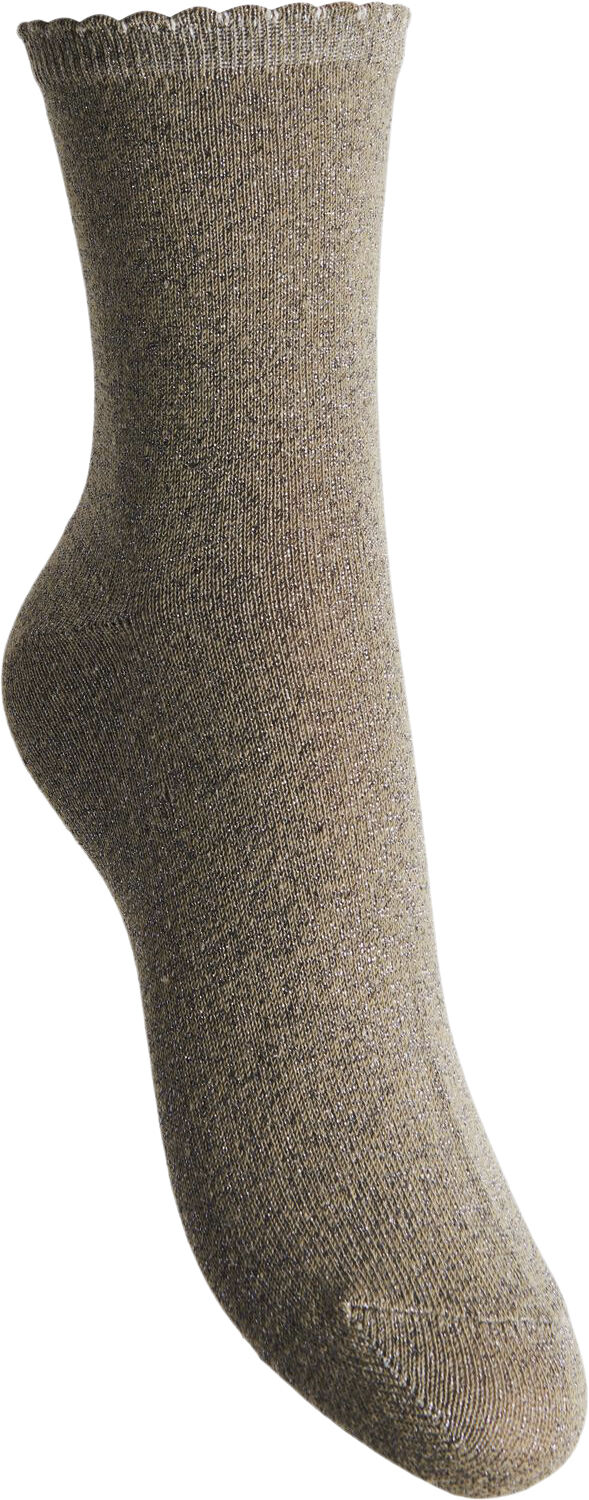 PCSEBBY GLITTER LONG 1 PACK SOCKS N