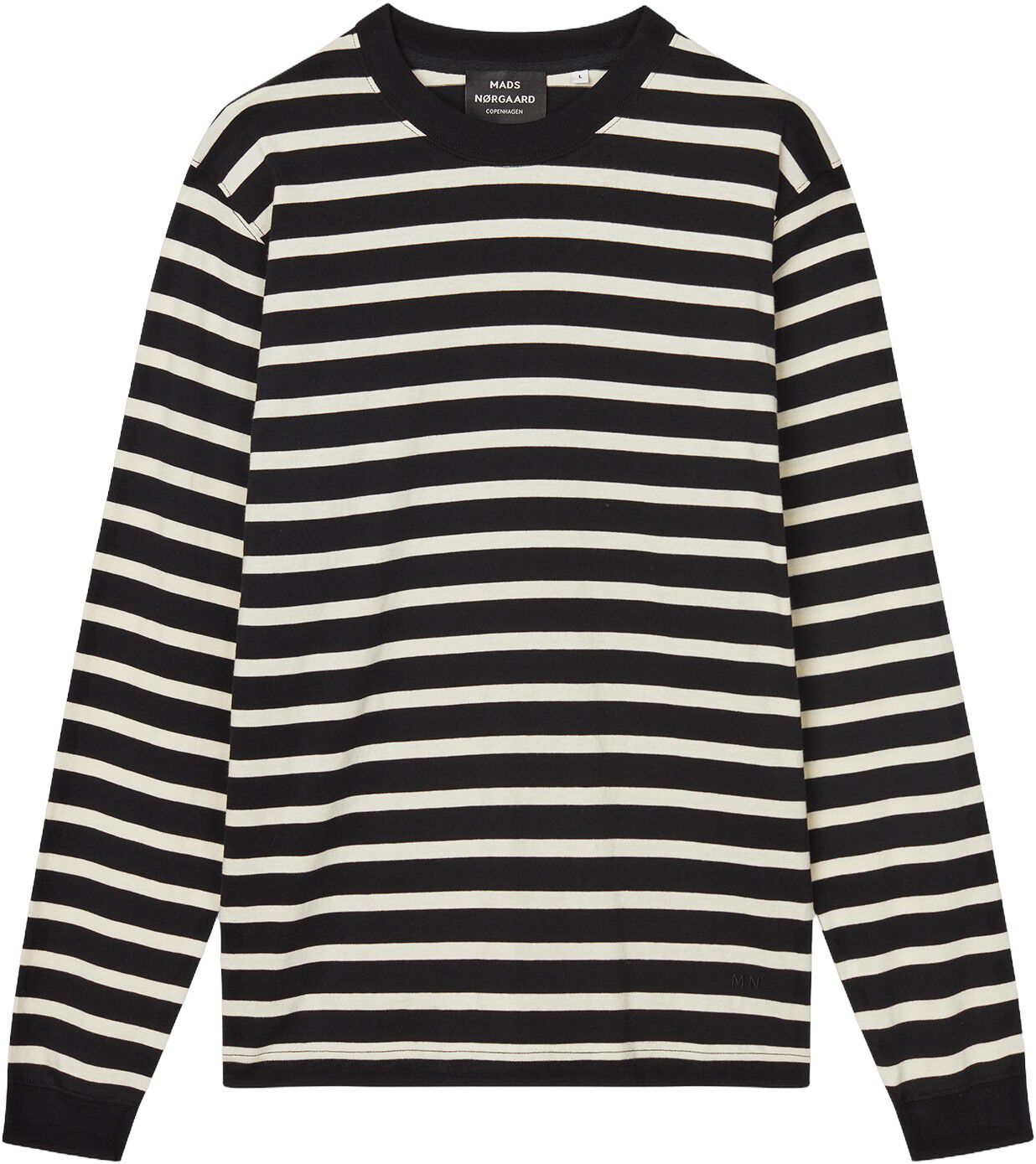 Cotton Jersey Stripe Frode Tee LS