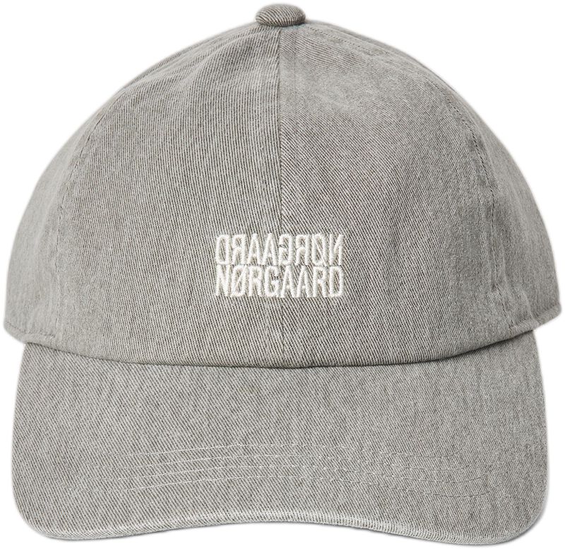 Washed Cotton Twill Mirror Coal Cap