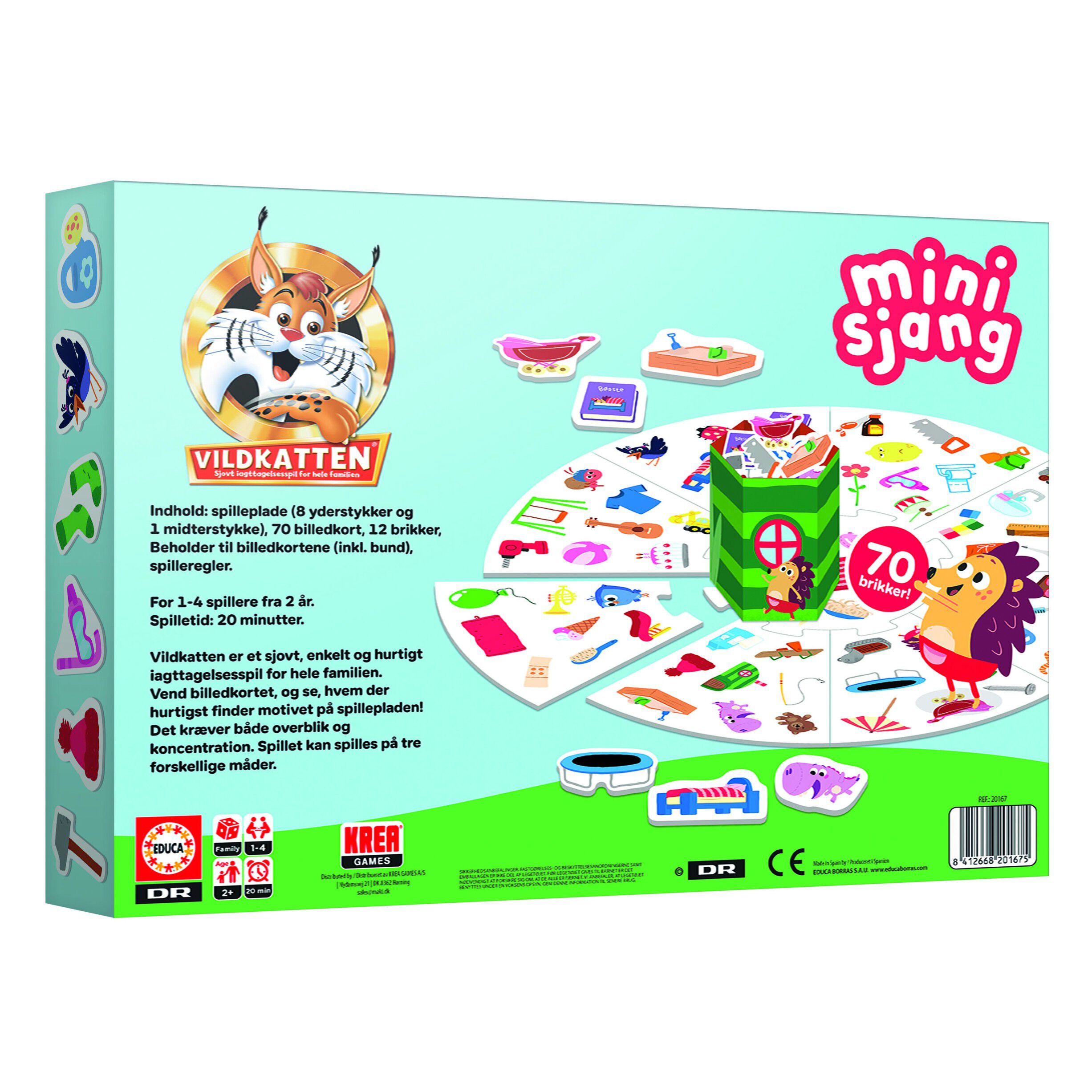 Vildkatten Minisjang B&oslash;rs